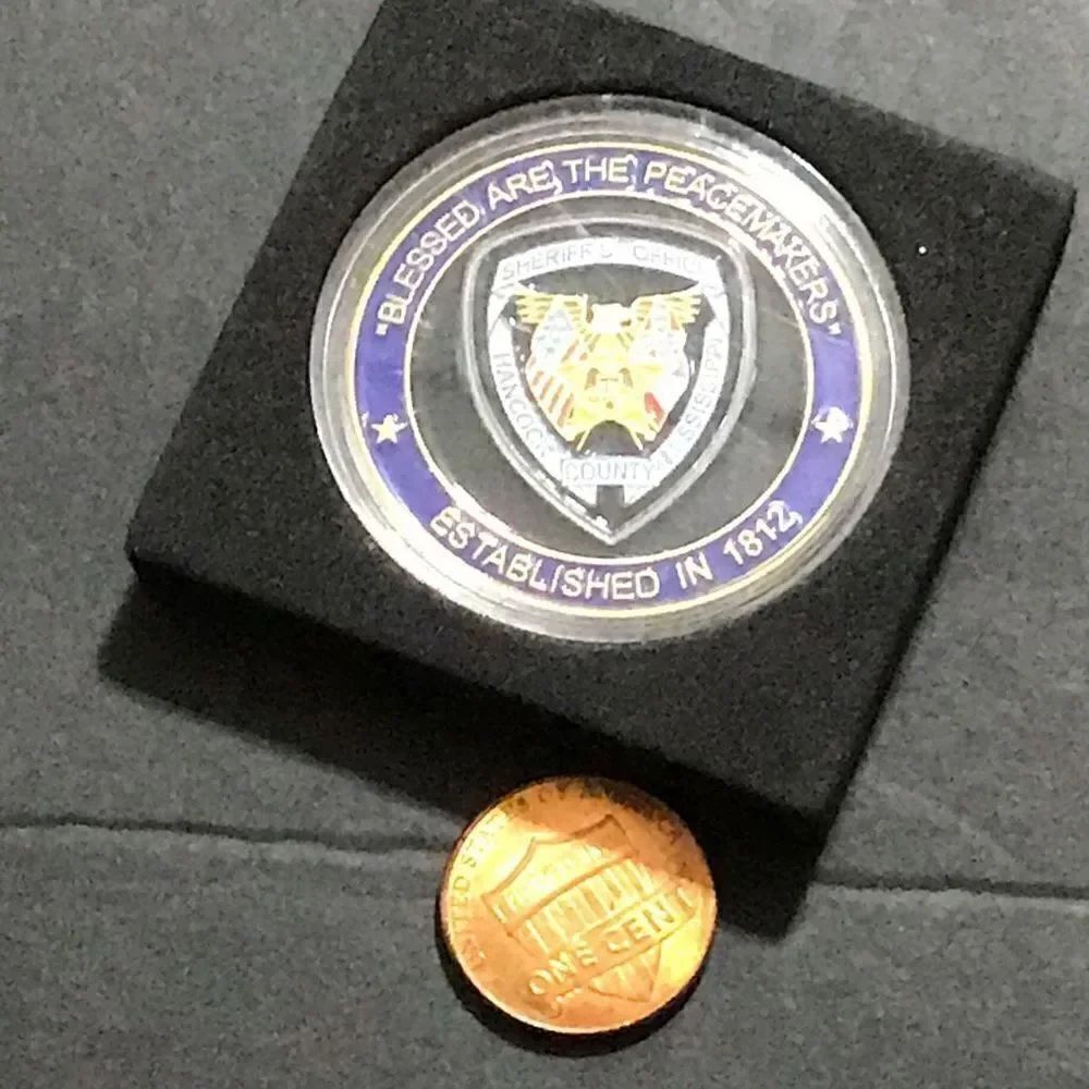 Challenge coin Mississippi sheriff’s challenge coin